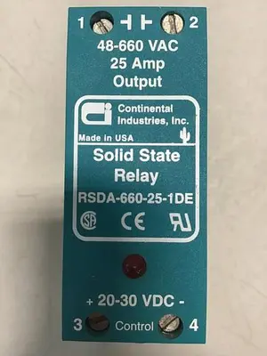 USED CONTINENTAL INDUSTRIES RSDA-660-25-1DE