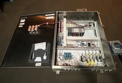 Western States 30 x 18 perforate basket centrifuge, 316L SS.