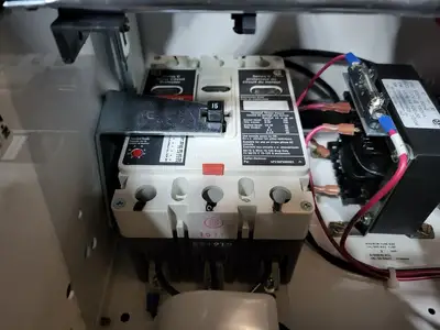 7.5 hp, 600V, 15A FVNR Starter, Size 1 Bucket for Freedom 2100 MCC Frame