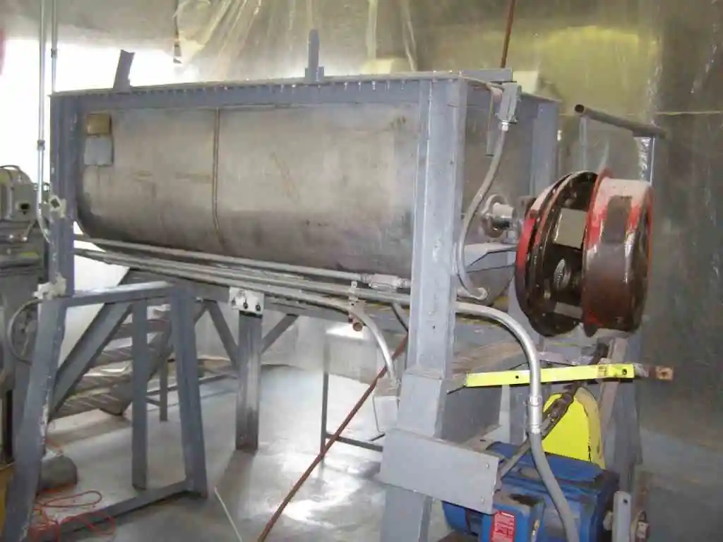 19 cu ft stainless steel ribbon blender