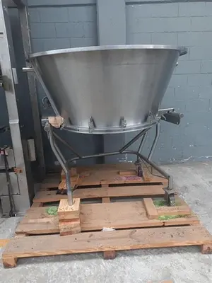 Vector Freund stainless steel fluid bed dryer