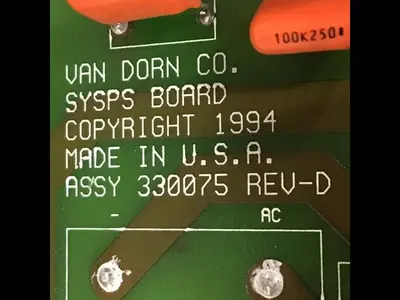 USED VAN DORN 330075
