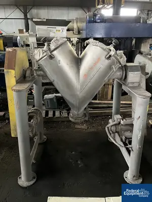 USED Patterson-Kelley 3 Cu Ft P-K Twin Shell Blender, S/S