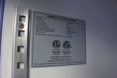 Commercial 54" 2 Door Merchandiser Refrigerator 43 cu. ft. - Scratch & Dent Model: KPR-49BG -SEE VIDEO