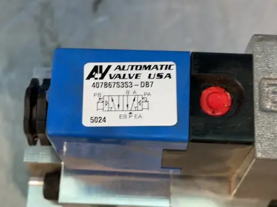 USED AUTOMATIC VALVE 407B67S3S3D87