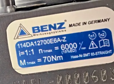BENZ 345345345 Other Toolholding | Amiron Machinery (7)