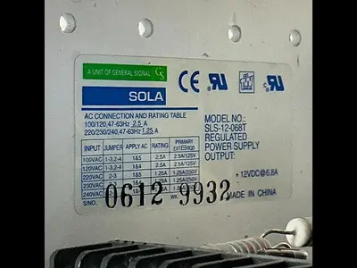 USED SOLA SLS-12-068T