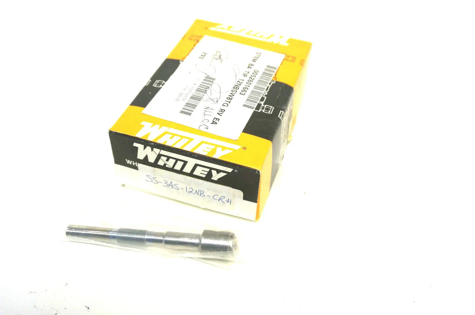 10 NEW WHITEY SS-3AS-12NB-CRH STEM ASSEMBLY SS3AS12NBCRH