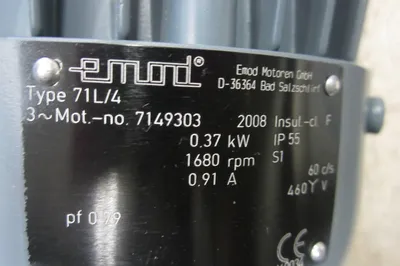 NEW EMOD 71L/4 MOTOR 71L4