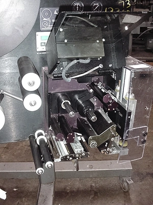 USED QUADREL PRESSURE SENSITIVE LABELER QUADREL RH Q 32