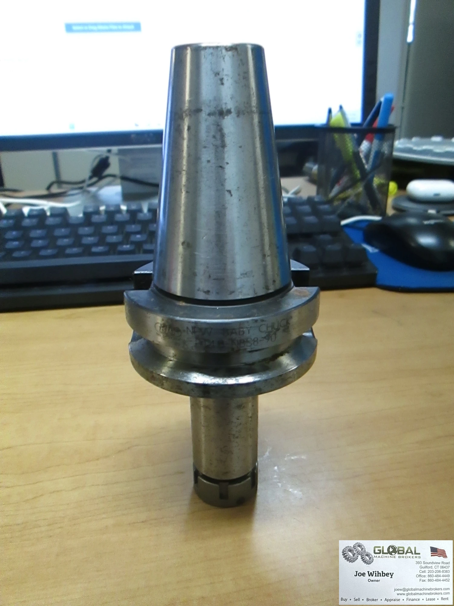 BIG "New Baby Chuck" BT40-NBS8-90 Collet Chuck Tool Holder For CNC