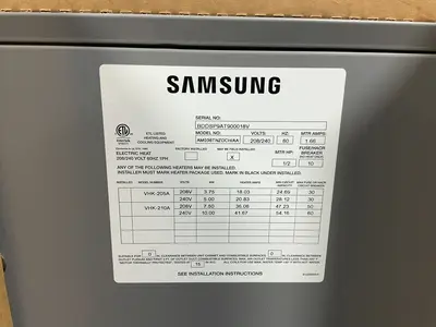 Used SAMSUNG AM036TNZDCH/AA Miscellaneous MRO Ohio US | HGR 24 #1287404