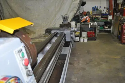 21" x 120" CLAUSING COLCHESTER ENGINE LATHE