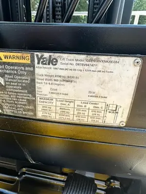 USED 2016 YALE GDP050VX