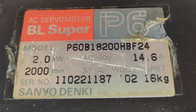 USED SANYO DENKI P60B18200HBF24
