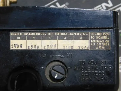Gould I-T-E JL3-T400 Circuit Breaker Trip Unit 400 A Used