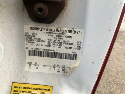 Used 2013 FORD F-550 SUPER DUTY CAB AND CHASSIS Cab Chassis trucks Michigan US | Miedema Asset Management Group #1415005