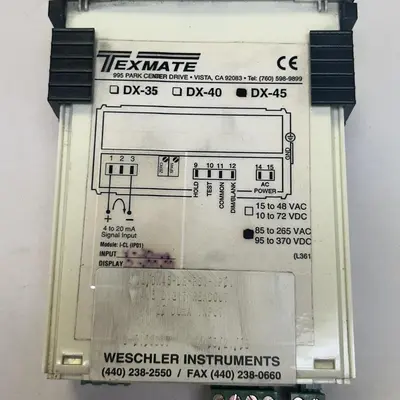 Used TEXMATE DX-45 Meters - Misc Ohio US | Surplus Asset Holdings #1248173