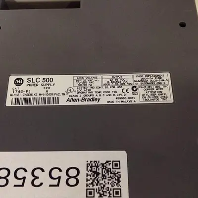 USED ALLEN BRADLEY 1746-P1 SER A / 1746-A10 SER B
