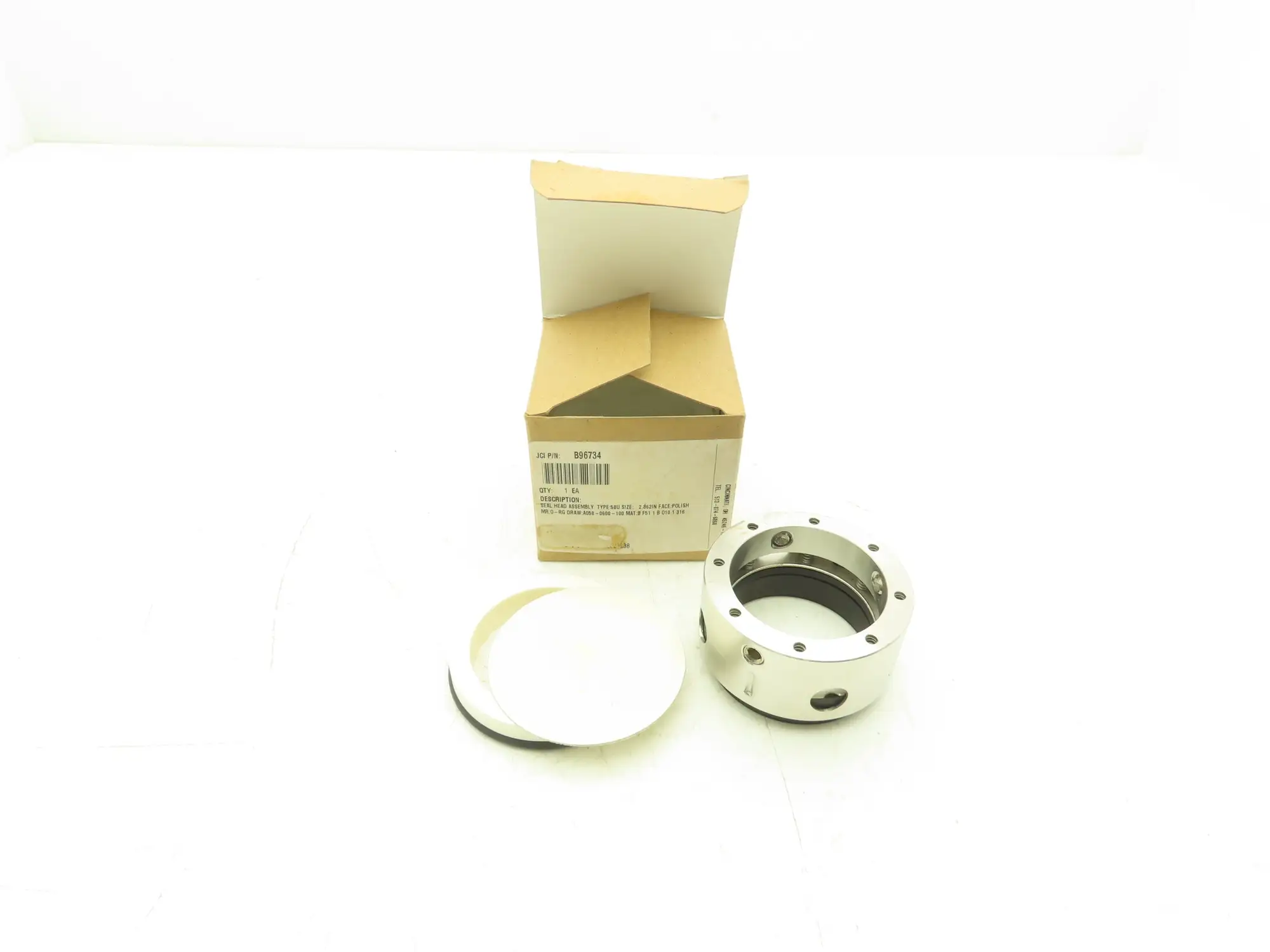 John Crane 58U O-Ring Spring Pusher Seal 2.362" Shaft Seal 60mm B96734