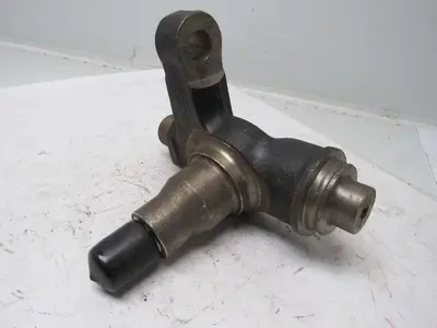 Left & Right Forklift Spindle 1-3/8" & 1-1/2" Knuckle 1-1/4-18 Male Lot of 2