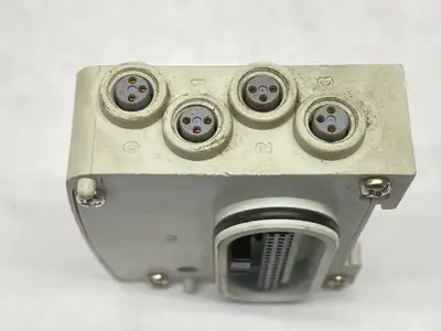 EX250-IE3 | SMC  Pneumatic Manifold Input Unit 4x M8 3-Pin - Used