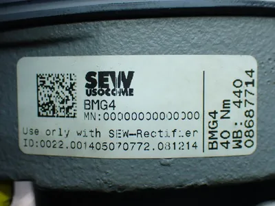 NEW SEW EURODRIVE BMG4