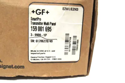 NEW GEORG FISHER 159-001-695 TRANSMITTER 159001695