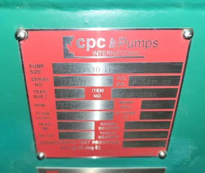 NEW CPC A10X14X30 HR
