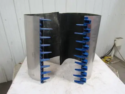 POWERSEAL PIPELINE PROD 312216C240AA-LB 24" Iron Lug Double Panel Clamp S.S.&SBR