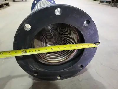 8" x 39" Class 150 Flexible Braided Metal Hose B16/5 SA/A105N/C21