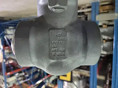 2" Class 900 Globe Valve B16.34 w/ Actuator & Pressure Regulator