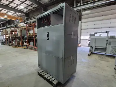Double Fused Interrupter Switch 5 kV, 4160 Volts & Conduit Cabinet