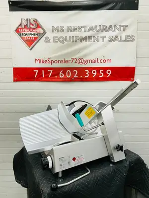 Bizerba 2017 GSPH Manual Deli Slicer Fully Refurbished Tested Working!