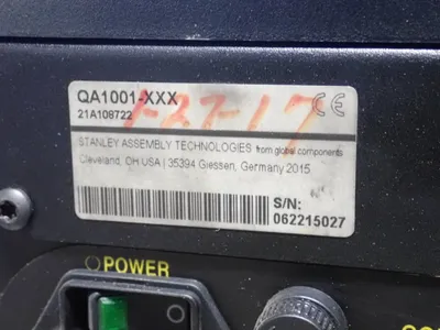 Used STANLEY QA10001XXX/21A108722 Industrial Controls Ohio US | HGR 24 #797480