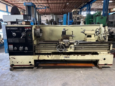 26"x80"cc JET Engine Lathe