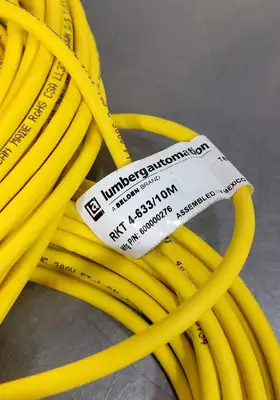 Lumberg Automation RKT 4-633/10M Single-Ended M12 Female Cordset Loc5B18