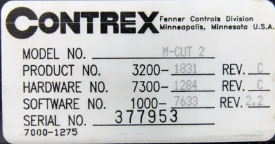 NEW CONTREX 3200-1831 MOTION CONTROL MODULE 32001831 M-CUT 2 REV C
