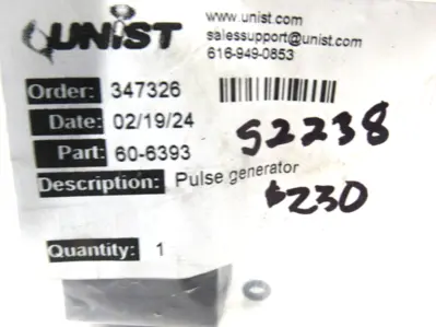 NEW UNIST 60-6393 PULSE GENERATOR 606393