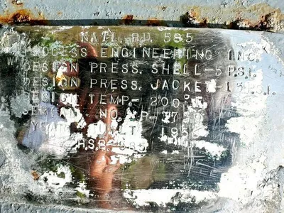 Used PROCESS ENGINEERING 1,900 GALLON Stainless Steel Tanks New Jersey US | Perry Equipment #122860