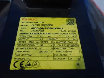 USED FANUC A06B0041B605#S042