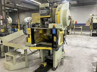 FEDERAL 22 TON Press Room, OBI Flywheel | Gulf Coast Machinery (1)