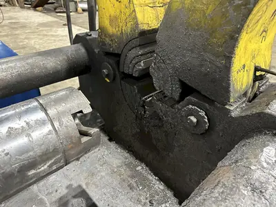 200 TON (2-3/8" TO 9-5/8") DIAMETER TRUE GRIT MODEL CT200 HYDRAULIC TUBE & PIPE PUSH POINTER / END FORMER/ SWAGING PRESS: STOCK #22399