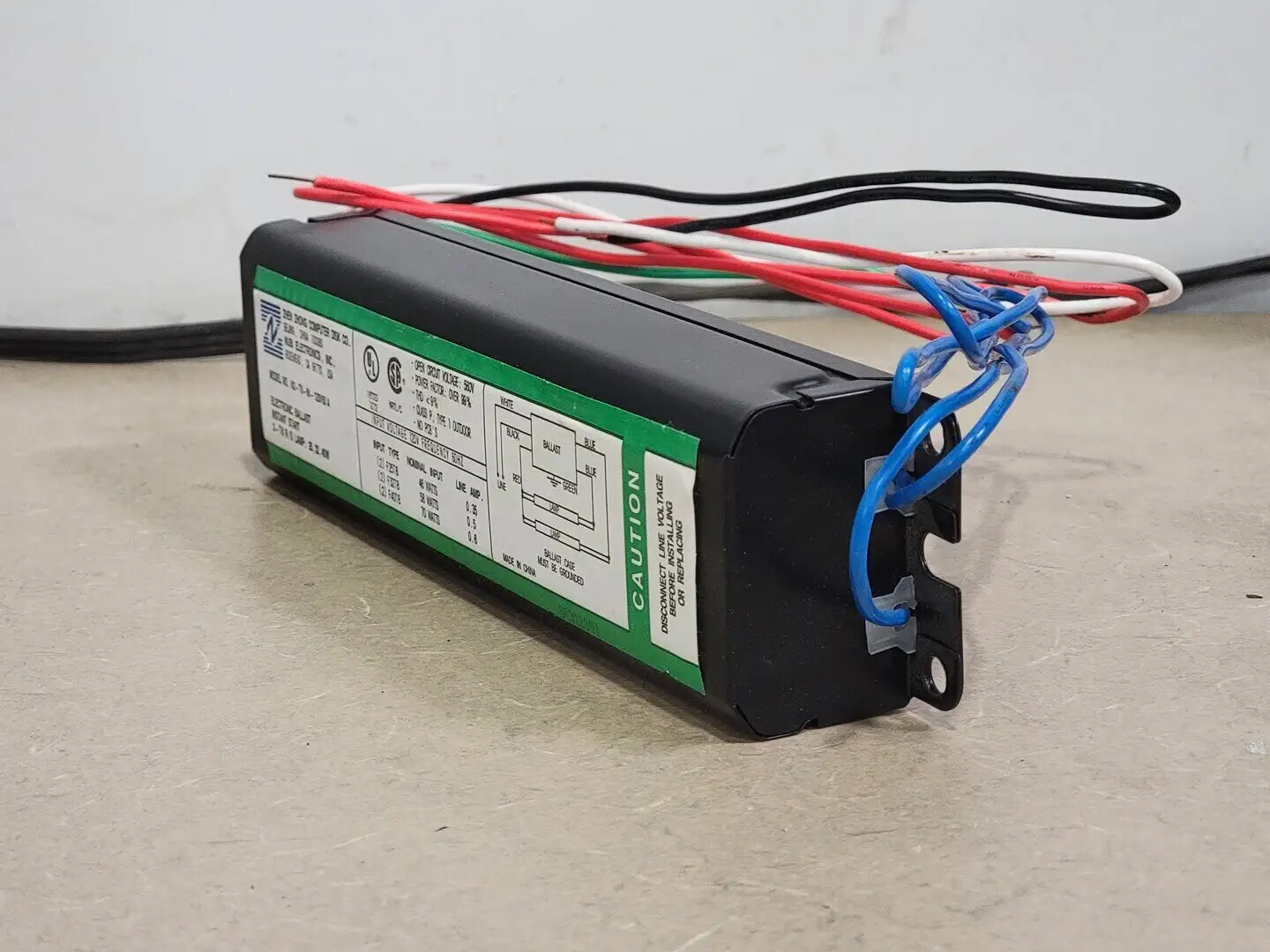 USED NUBI N2-T8-IN-120V60A