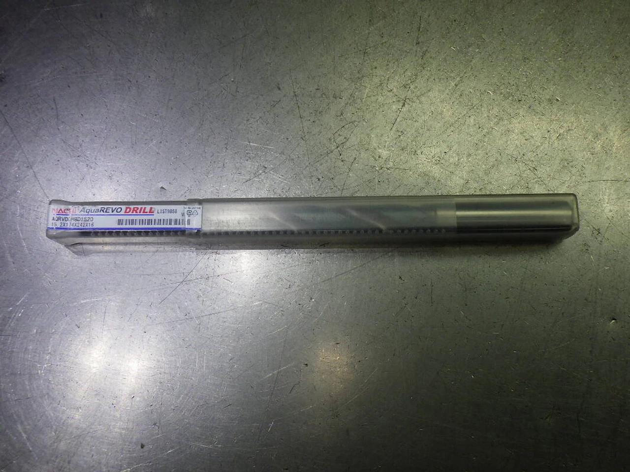 Nachi AquaREVO 15.2mm Coolant Thru 8xD Carbide Drill AQRVD0H8D1520 (LOC2583A)