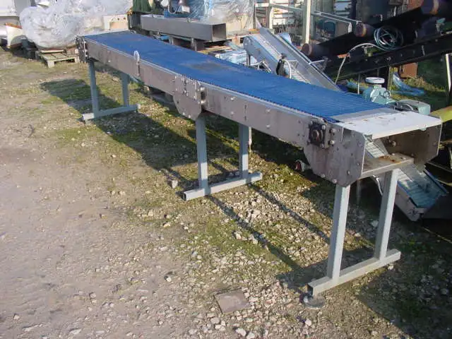 Flat Plastic Mesh Belt Conveyor