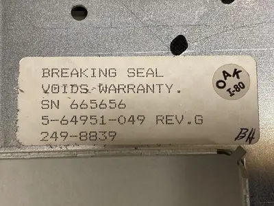 Used OAK 5-64951-049 I/O Boards & Replacement Parts | Surplus Asset Holdings #1219573
