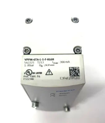 New | in-Stock Festo Proportional Pressure Control Valve 3-way 542221 Solenoid Regulators Michigan US | Maverick Industrial Sales #1487336