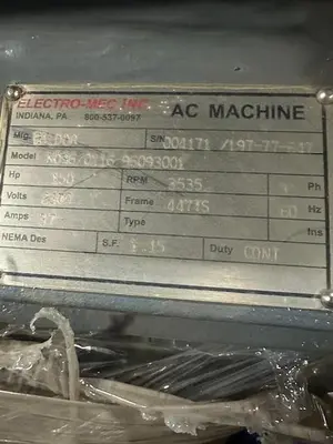 USED BALDOR SQUIRREL CAGE