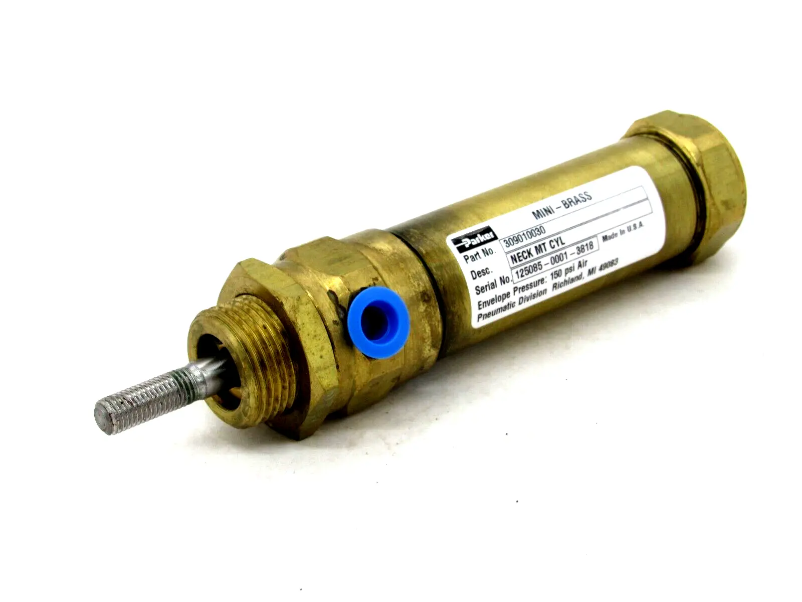 NEW PARKER 309010030 DBL ACTING NECK MOUNT CYLINDER